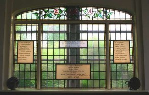 (3) Mount Zion Baptist Church: Memorial Window