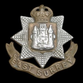 Regiment / Corps / Service Badge: East Surrey Regiment