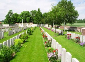 CWGC Cemetery Photo: GREVILLERS BRITISH CEMETERY