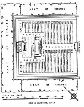 CWGC Cemetery Plan: HILL 10 CEMETERY