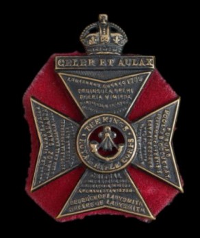 Regiment / Corps / Service Badge: King’s Royal Rifle Corps