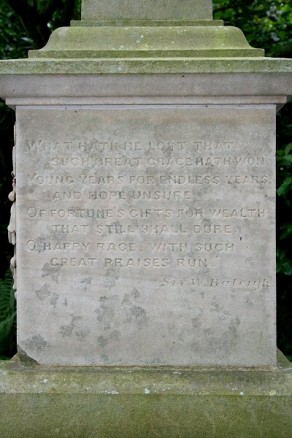 (1) War Memorial: detail no 2