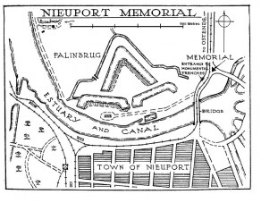 CWGC War Memorial Plan: NIEUPORT MEMORIAL