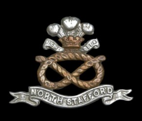 Regiment / Corps / Service Badge: Prince of Wales’s (North Staffordshire Regiment)