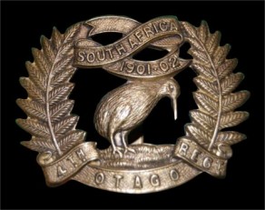 Regiment / Corps / Service Badge: Otago Regiment