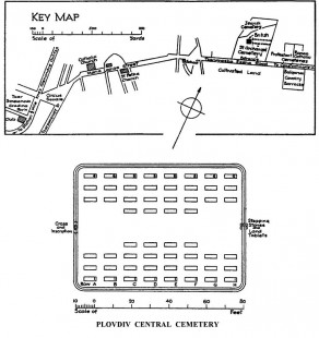 CWGC Cemetery Plan: PLOVDIV CENTRAL CEMETERY