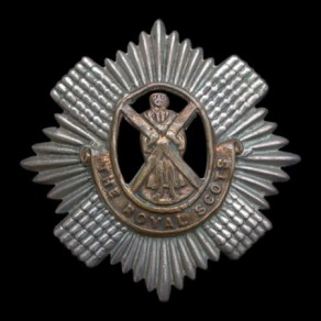 Regiment / Corps / Service Badge: Royal Scots (Lothian Regiment)