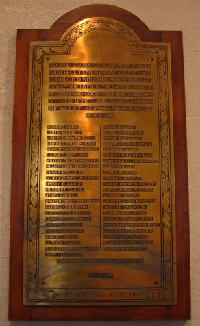 (2a) Church of the Holy Ascension: memorial plaque