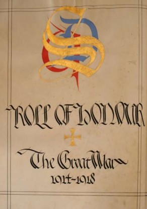 (5) Town Hall: Roll of Honour - title page