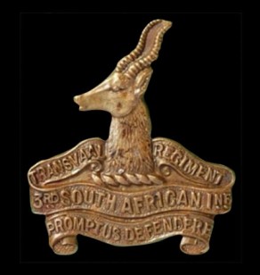 Regiment / Corps / Service Badge: South African Infantry, 3rd Regiment (Transvaal and Rhodesia)