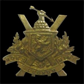 Regiment / Corps / Service Badge: South African Infantry, 4th Regiment (South African Scottish)