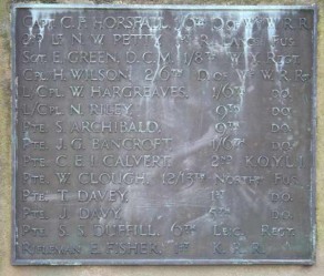 (1) War Memorial - detail no 1
