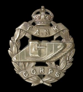 Regiment / Corps / Service Badge: Tank Corps