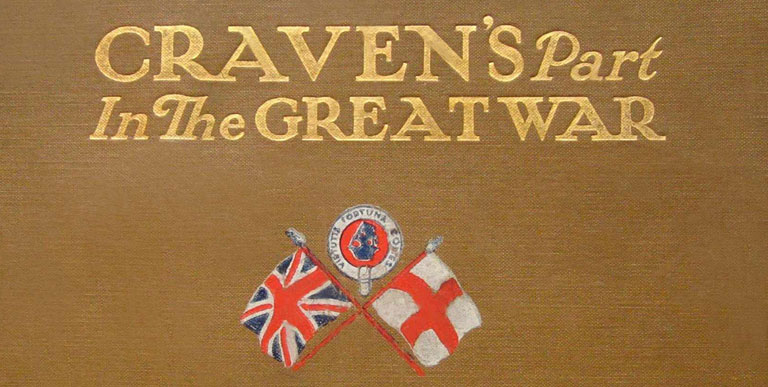 Craven's Part In The Great War Book